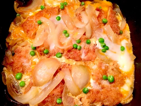 お惣菜とんかつでパパッと出来ちゃう♡かつ丼